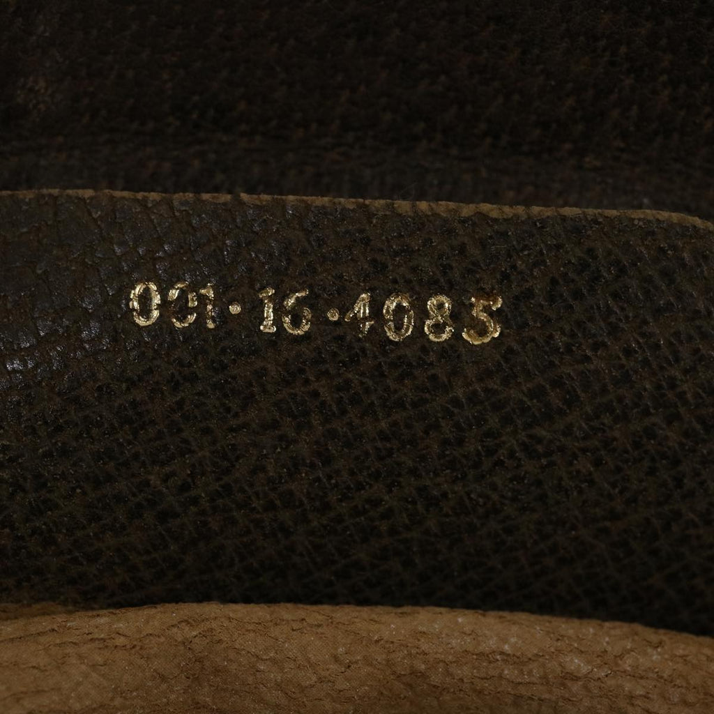 GUCCI Web Sherry Line GG Canvas Shoulder Bag Beige Red Green bs1024