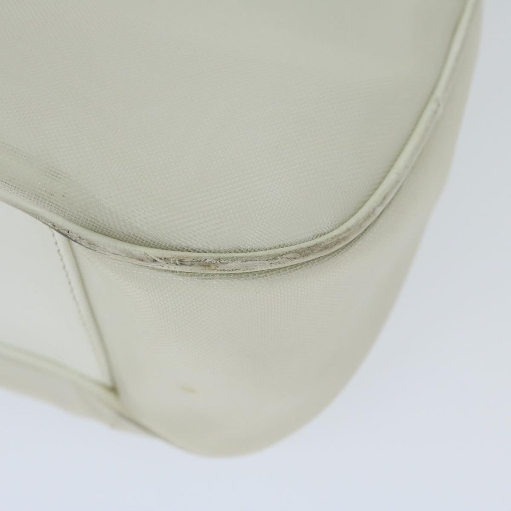 GUCCI Mesh Bamboo Shoulder Bag Leather White 001 5577 3444 bs10346