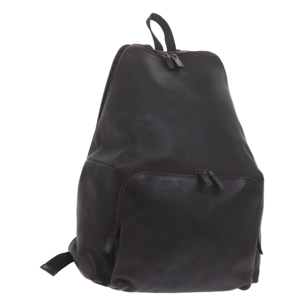 GUCCI Backpack Leather Brown 019 0302 bs10351