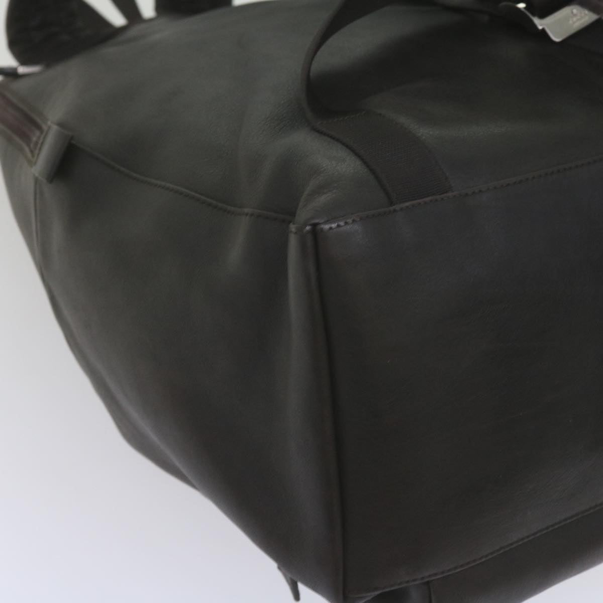 GUCCI Backpack Leather Brown 019 0302 bs10351