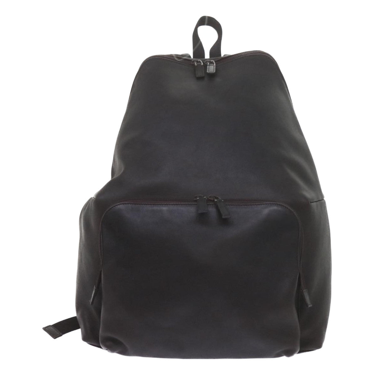 GUCCI Backpack Leather Brown 019 0302 bs10351