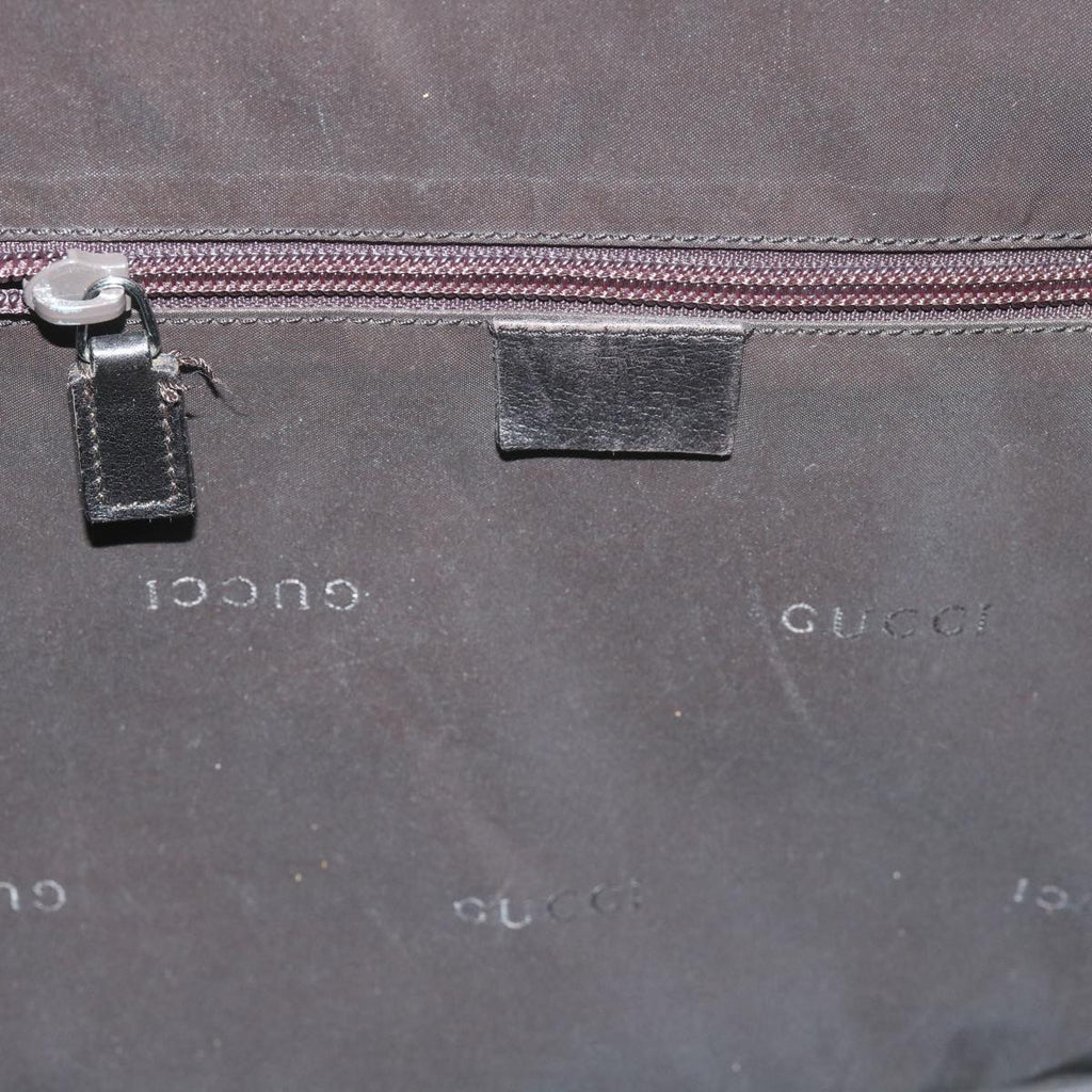 GUCCI Backpack Leather Brown 019 0302 bs10351