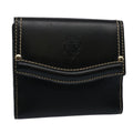 GUCCI Wallet Leather Black 141402 bs10364