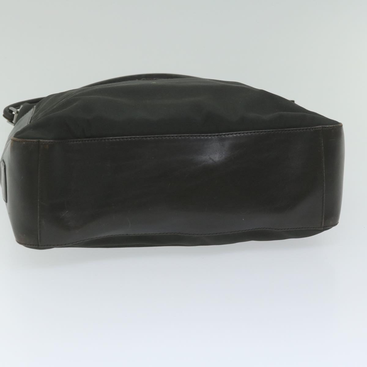 GUCCI Shoulder Bag Nylon Brown bs10421