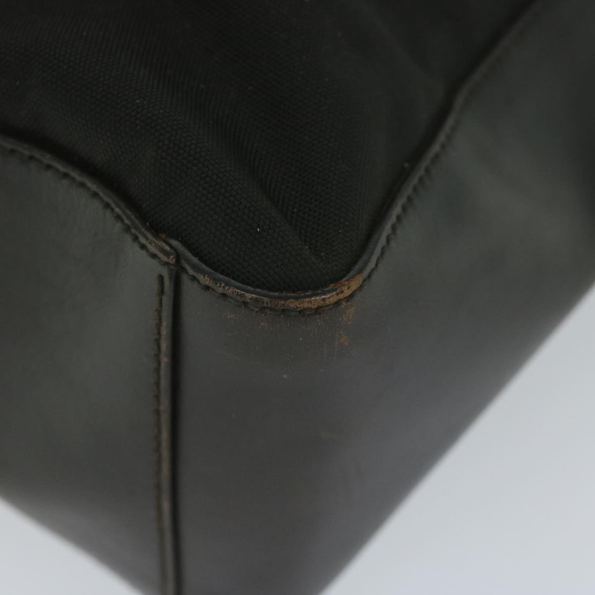 GUCCI Shoulder Bag Nylon Brown bs10421
