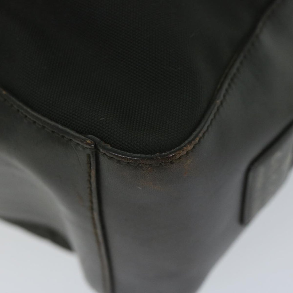GUCCI Shoulder Bag Nylon Brown bs10421