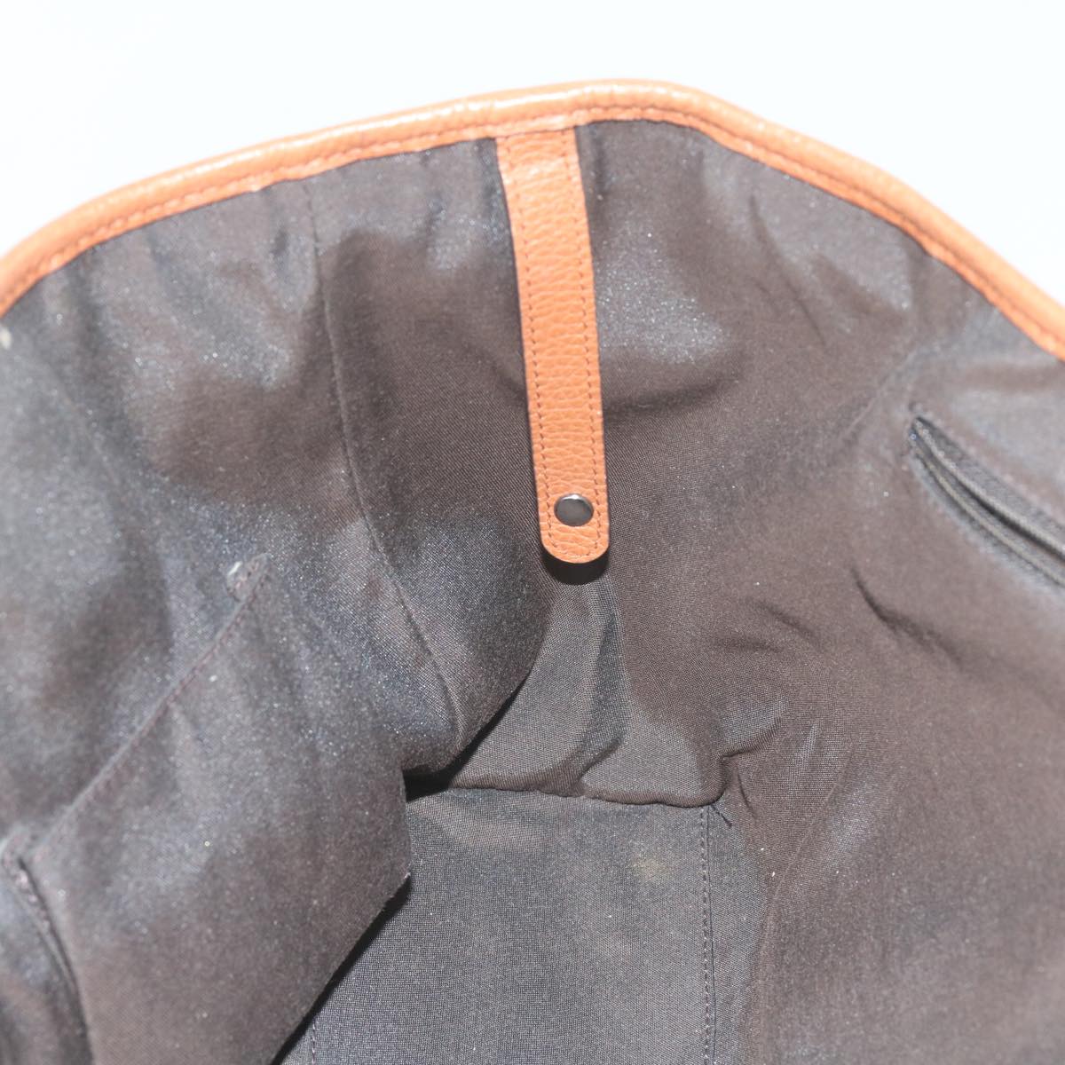 GUCCI Web Sherry Line Shoulder Bag Leather Brown Red Green 293592 bs10422