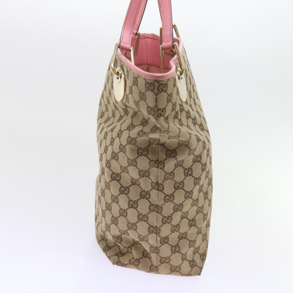 GUCCI GG Canvas Tote Bag Beige 120836 bs10424