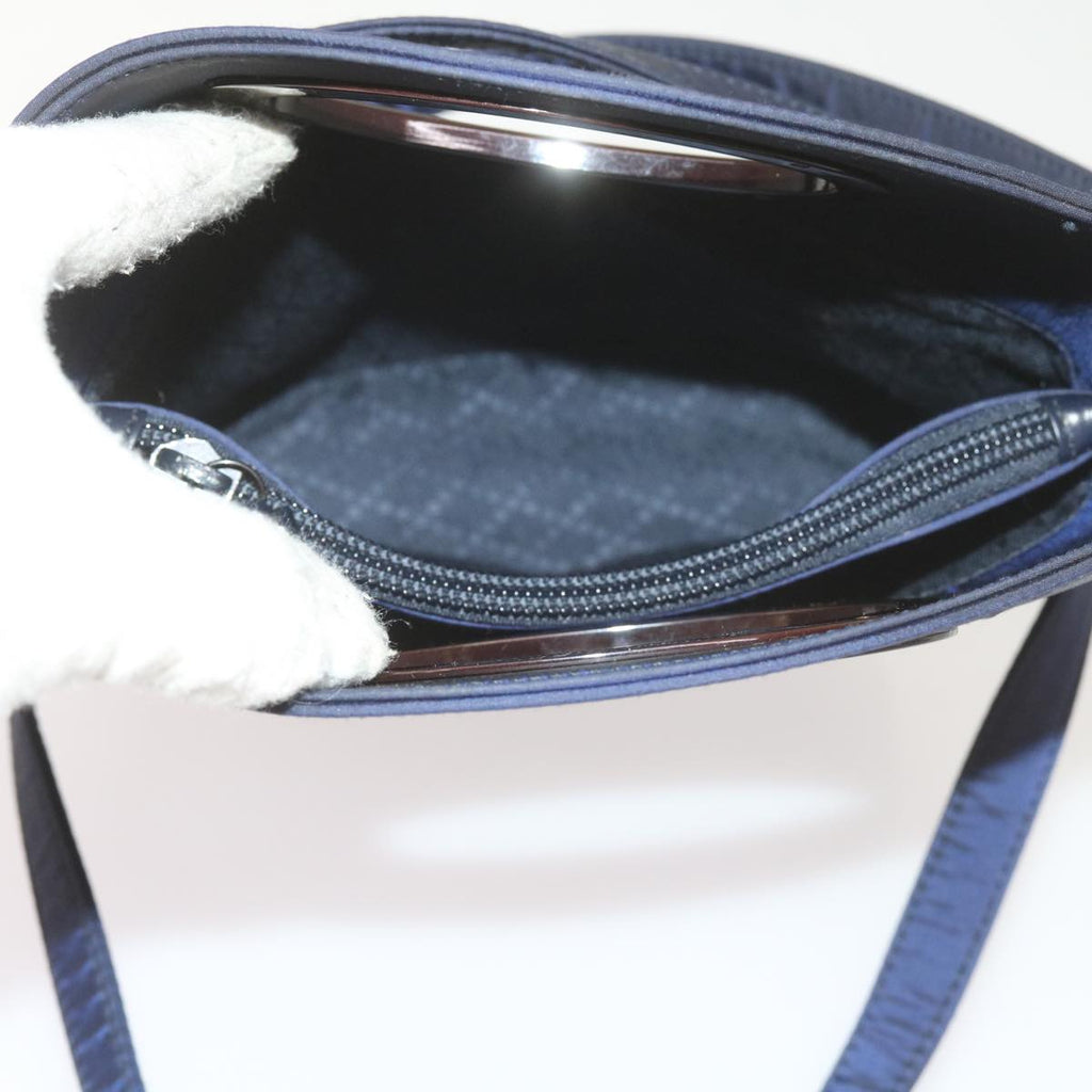 GUCCI Shoulder Bag Nylon Navy 007 1095 bs10425