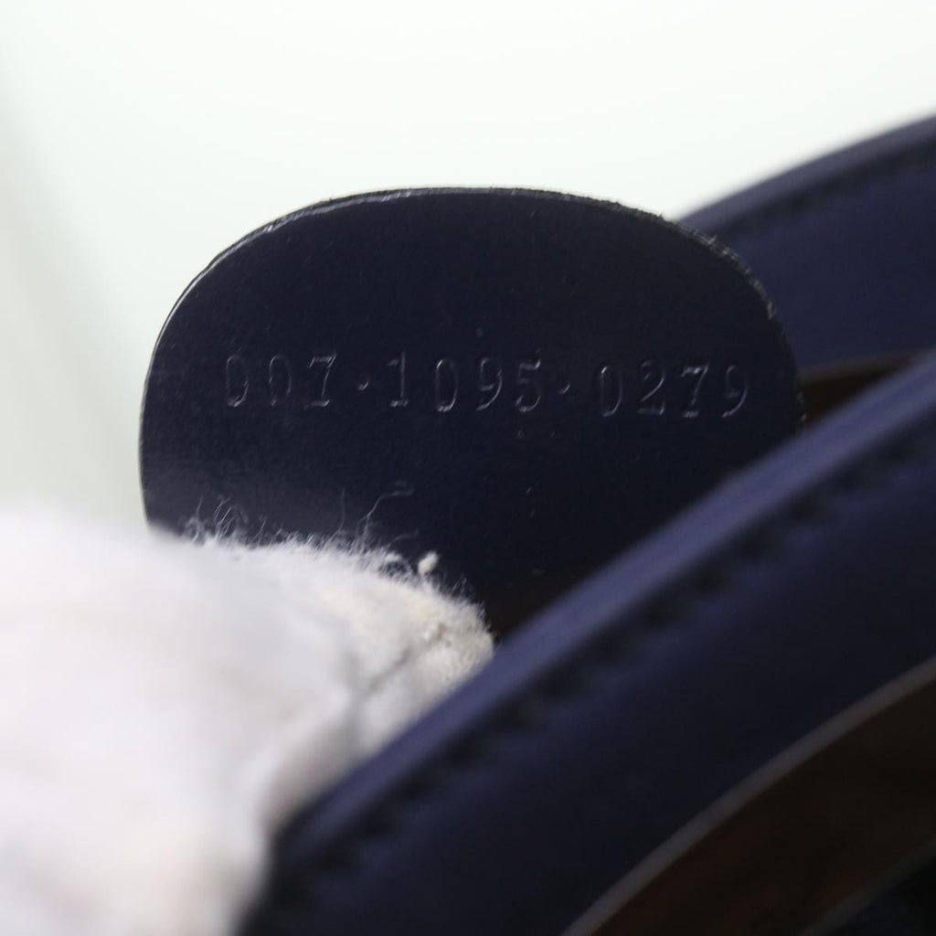 GUCCI Shoulder Bag Nylon Navy 007 1095 bs10425