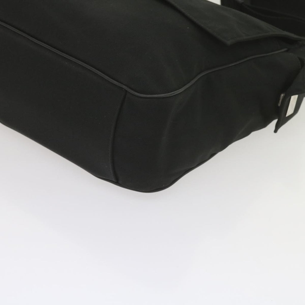 GUCCI Shoulder Bag Nylon Black bs10426