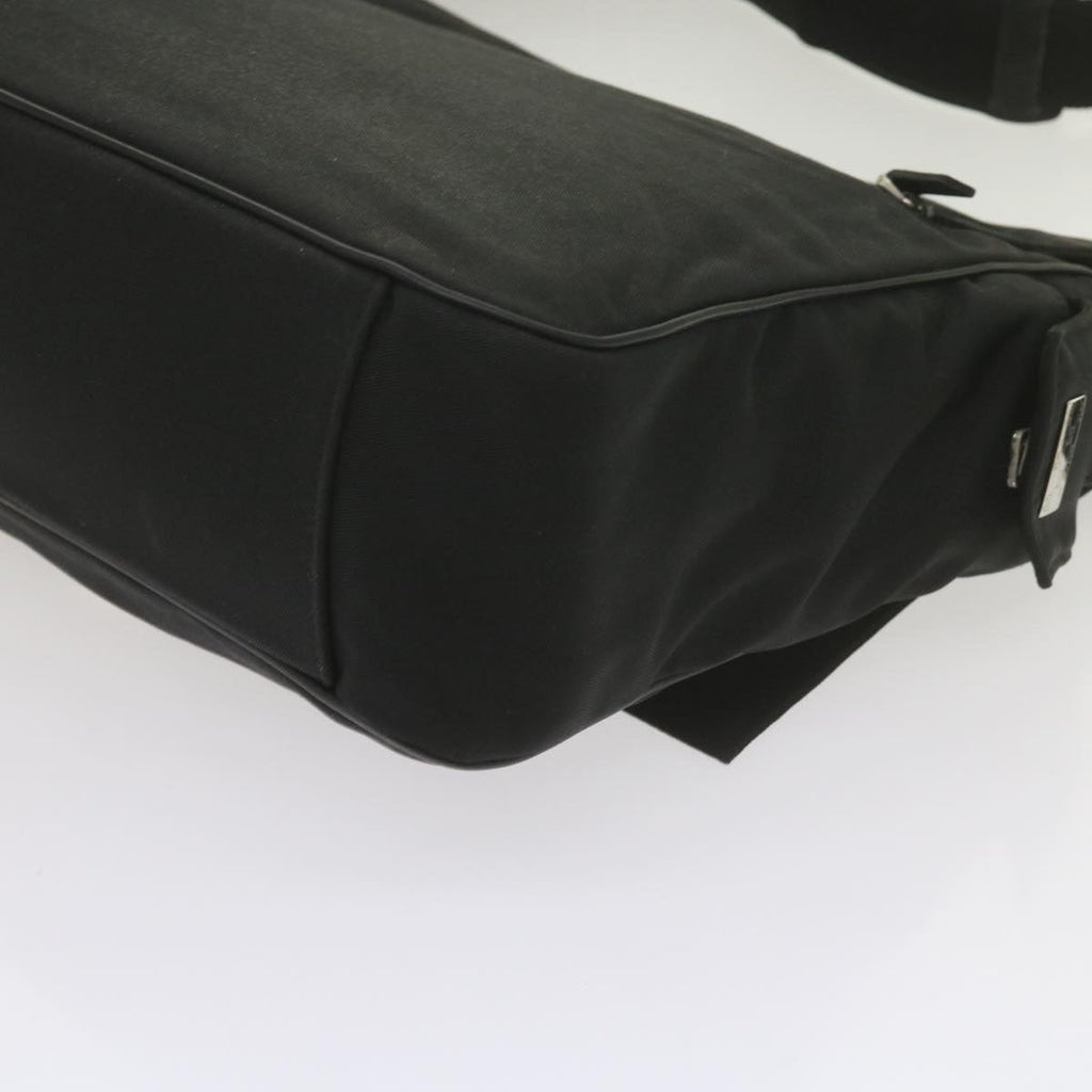 GUCCI Shoulder Bag Nylon Black bs10426