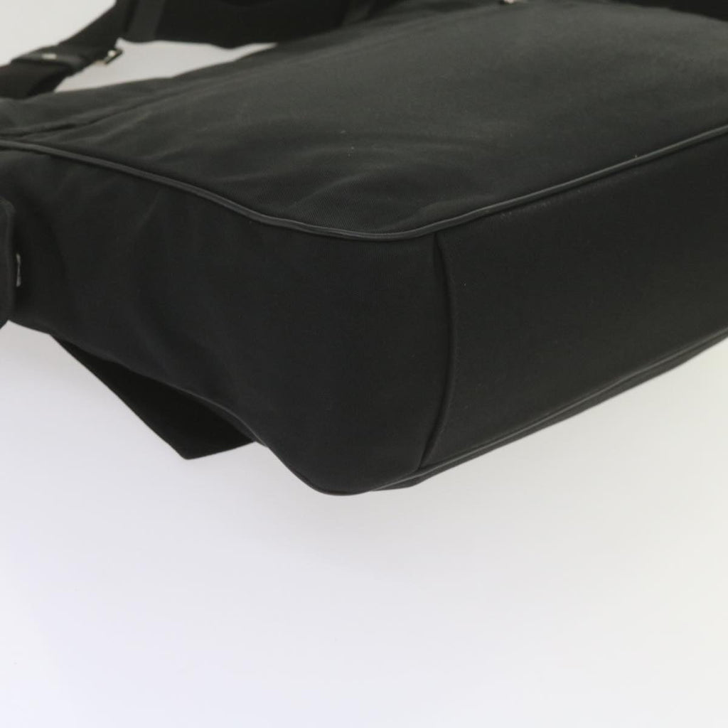 GUCCI Shoulder Bag Nylon Black bs10426