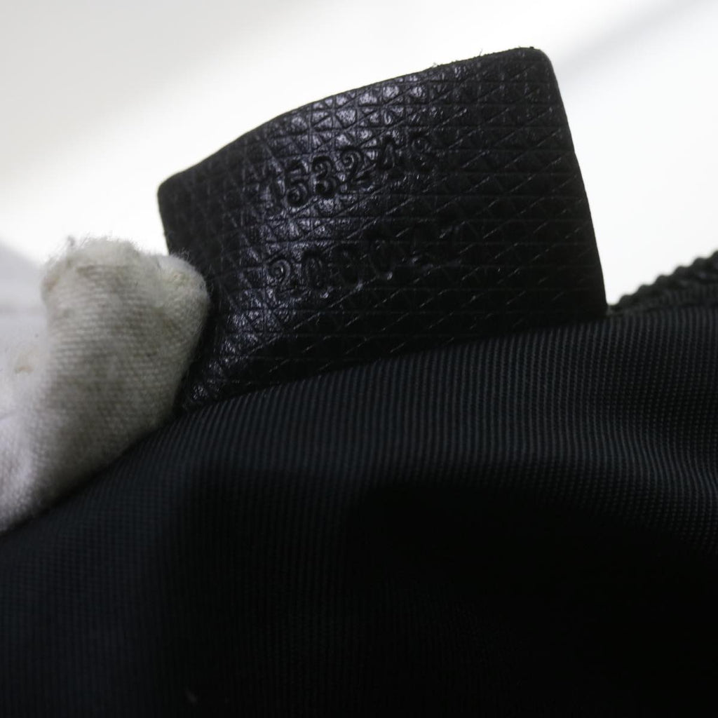 GUCCI Shoulder Bag Nylon Black bs10426