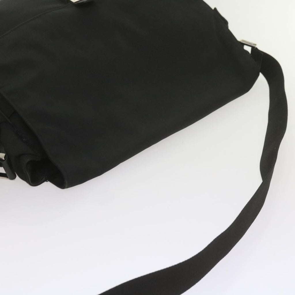 GUCCI Shoulder Bag Nylon Black bs10426