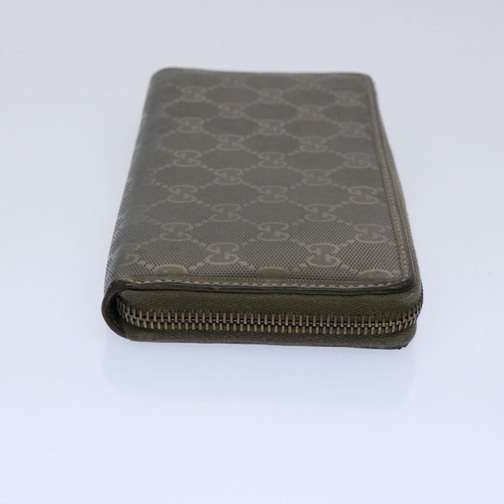 GUCCI GG Canvas Long Wallet Brown 212110 bs10457