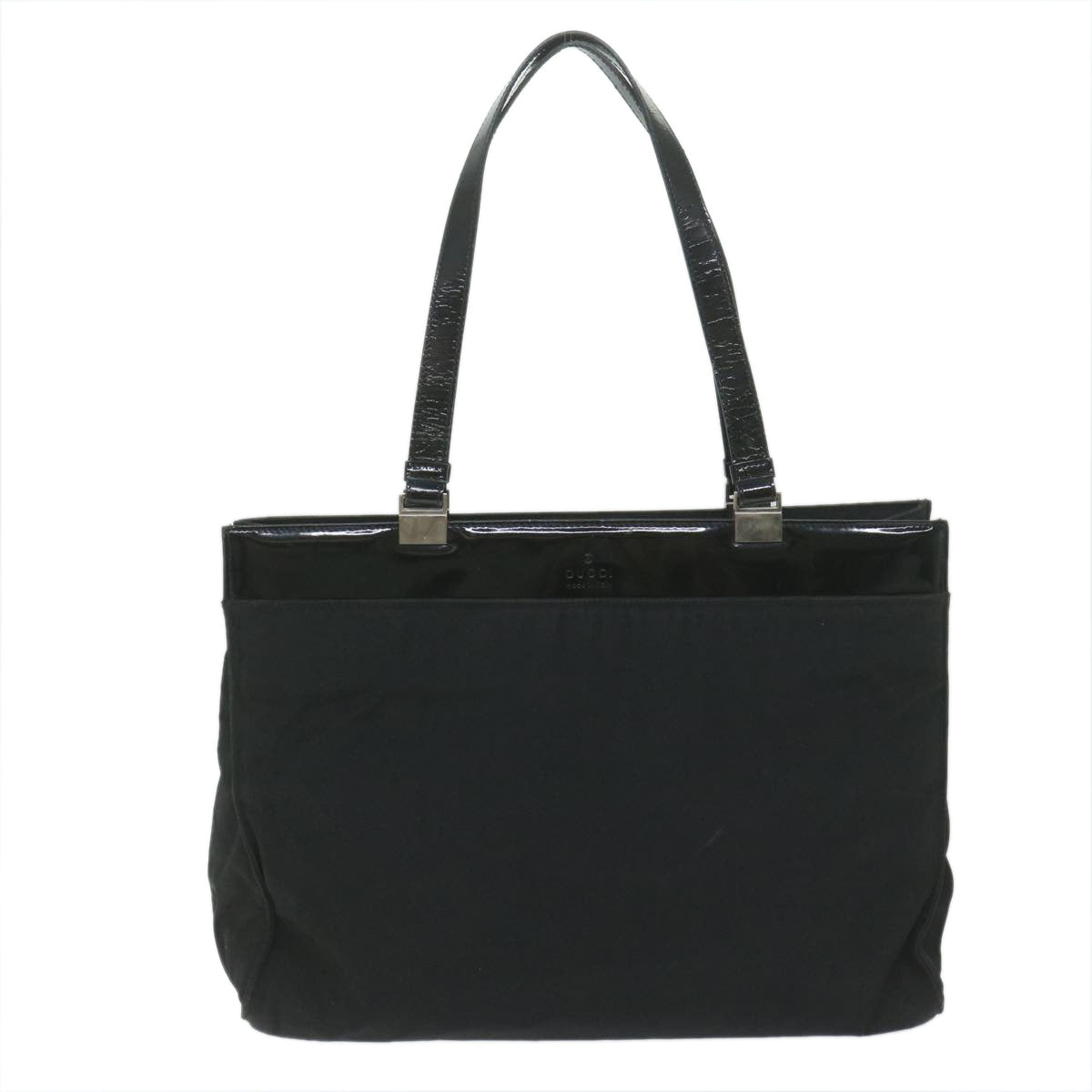 GUCCI Tote Bag Canvas Black 002 1039 002113 bs10596
