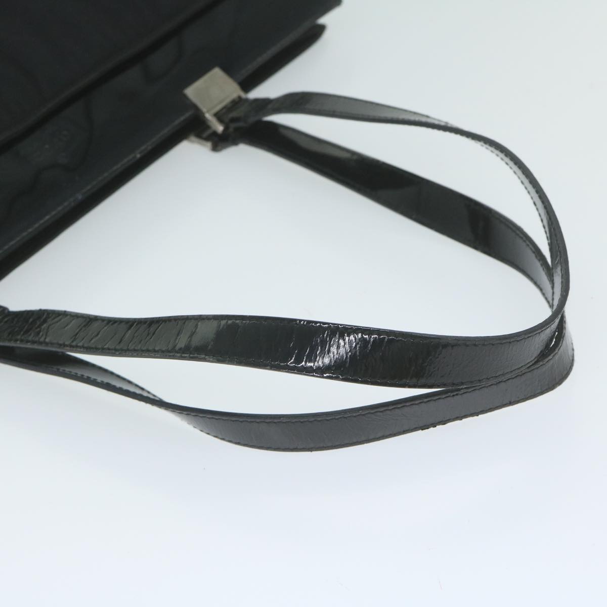 GUCCI Tote Bag Canvas Black 002 1039 002113 bs10596