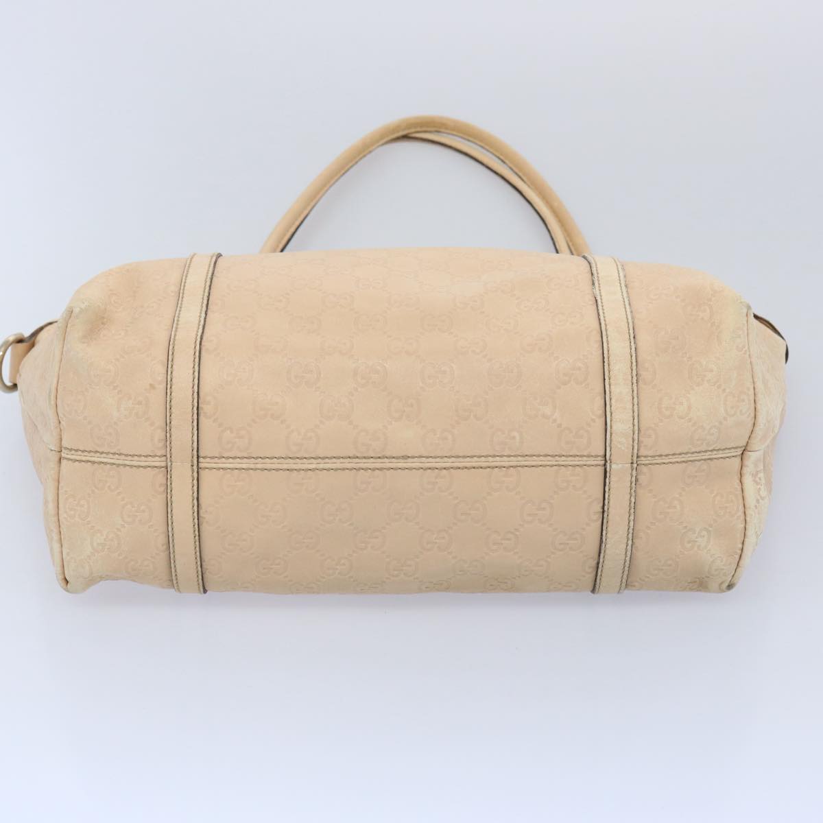 GUCCI GG Canvas Guccissima Tote Bag Beige 197953 bs10664