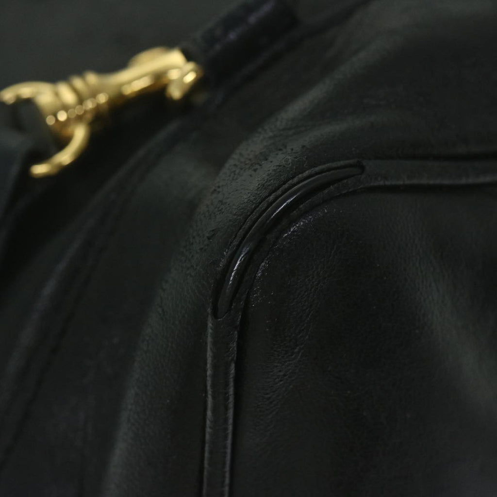 CHANEL Shoulder Bag Lamb Skin Black CC bs10702