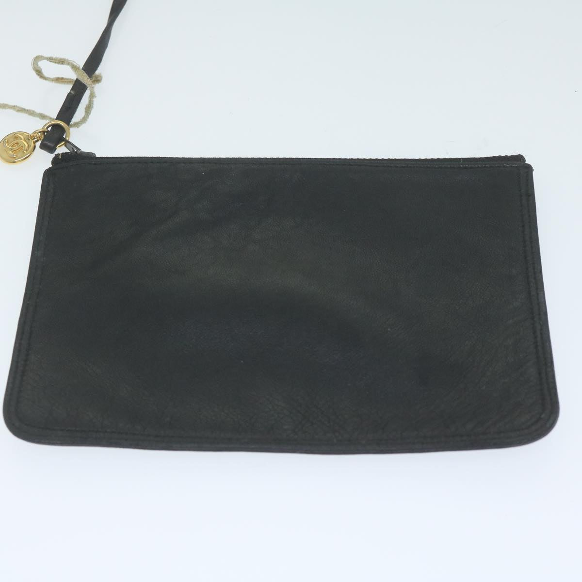 CHANEL Shoulder Bag Lamb Skin Black CC bs10702