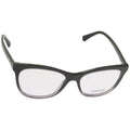 CHANEL Glasses plastic Black CC bs12146