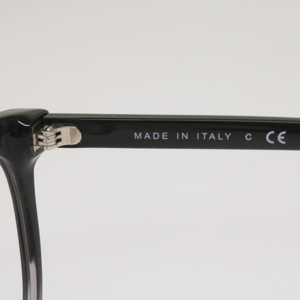 CHANEL Glasses plastic Black CC bs12146