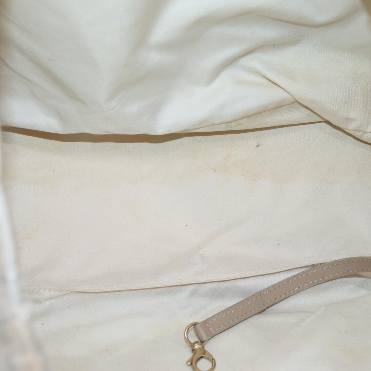 CHANEL New Travel Line Tote Bag Nylon Beige CC bs13324