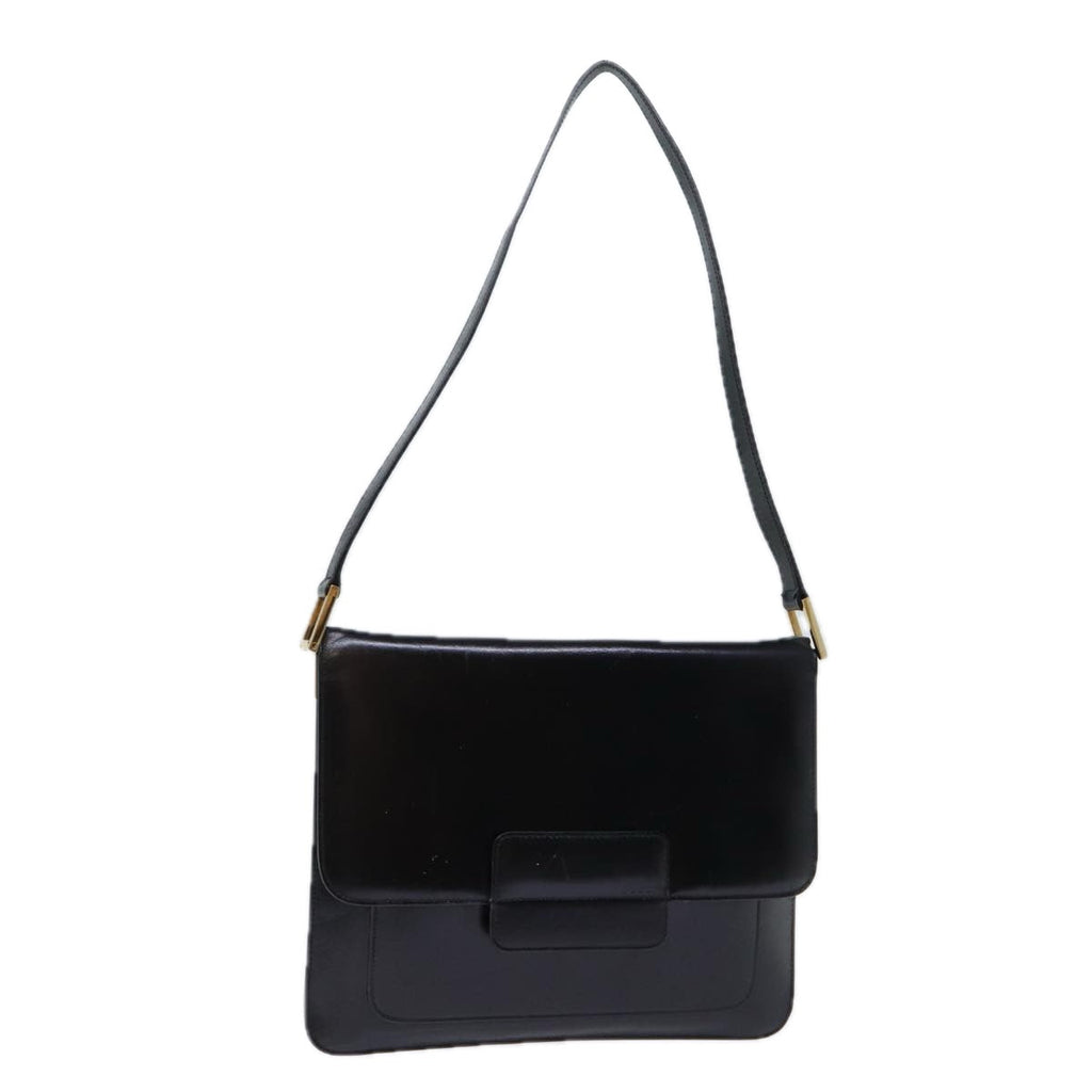 GUCCI Shoulder Bag Leather Black 001 2046 1907 bs13751