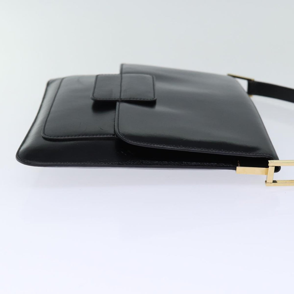 GUCCI Shoulder Bag Leather Black 001 2046 1907 bs13751