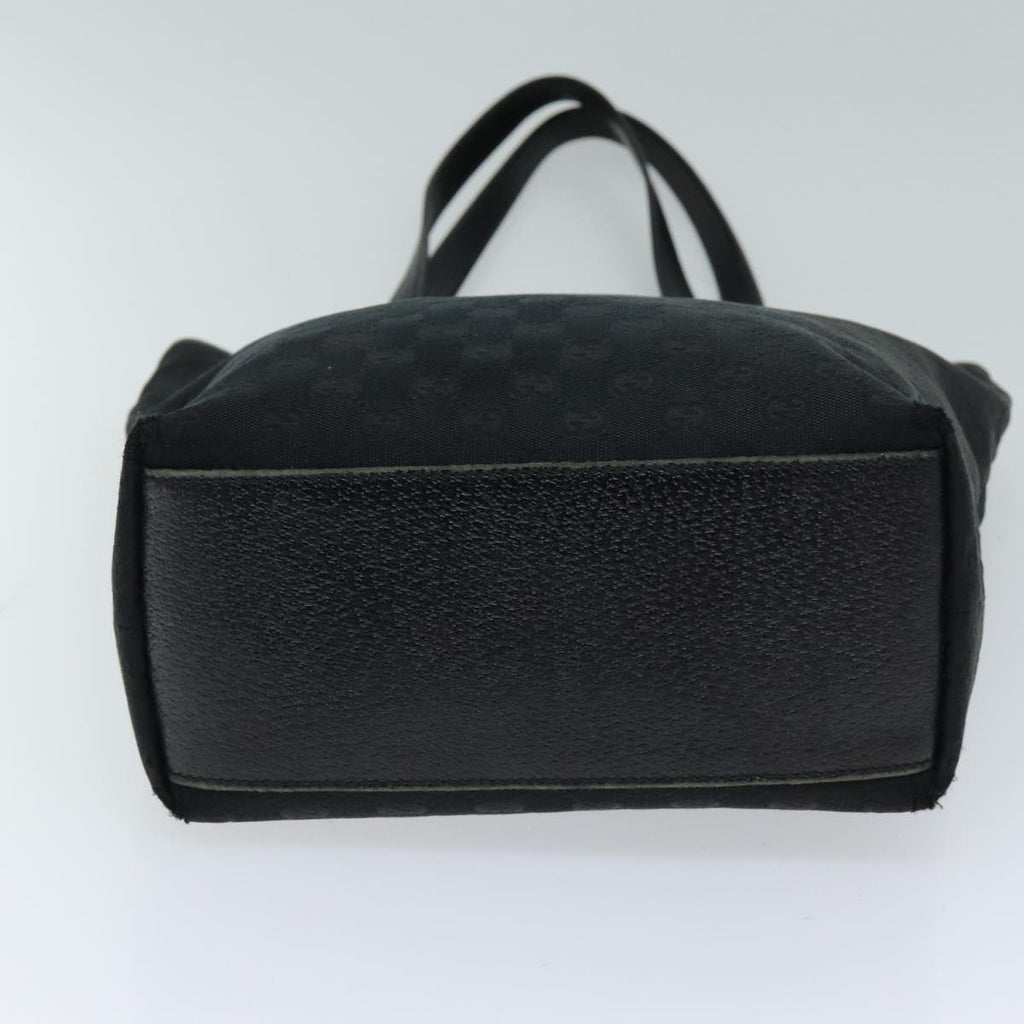 GUCCI GG Canvas Tote Bag Black 153009 bs13752