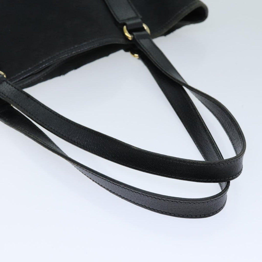 GUCCI GG Canvas Tote Bag Black 153009 bs13752