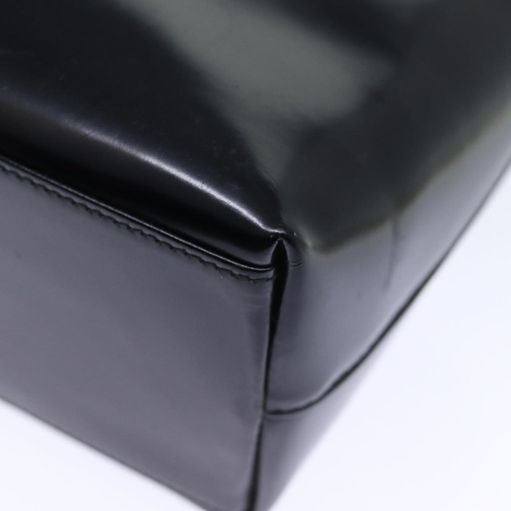 GUCCI Shoulder Bag Patent leather Black 002 2058 0480 0 bs13828