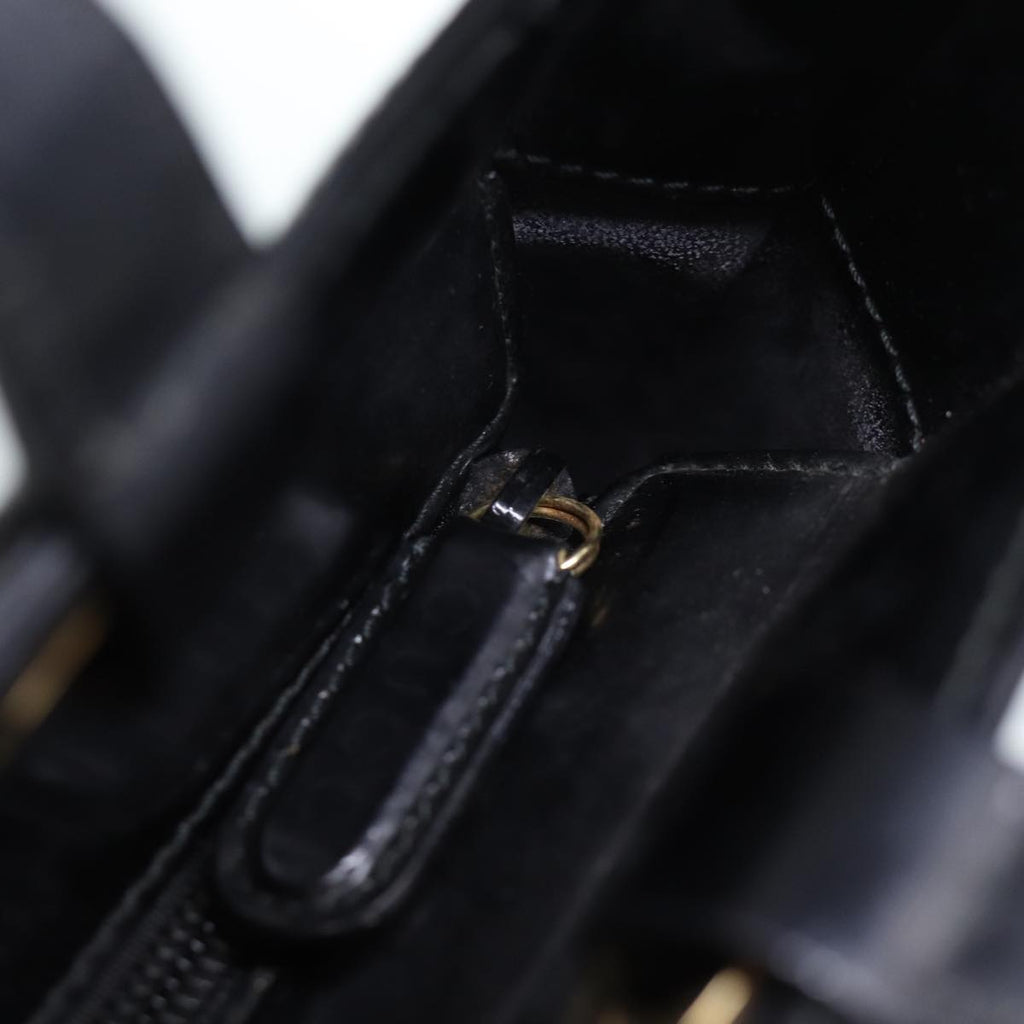 GUCCI Shoulder Bag Patent leather Black 002 2058 0480 0 bs13828
