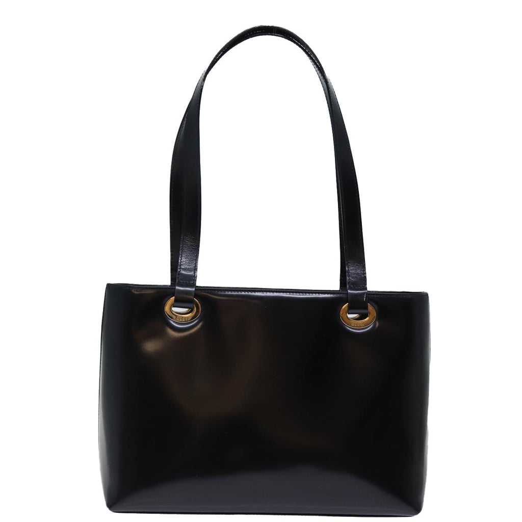 GUCCI Shoulder Bag Patent leather Black 002 2058 0480 0 bs13828