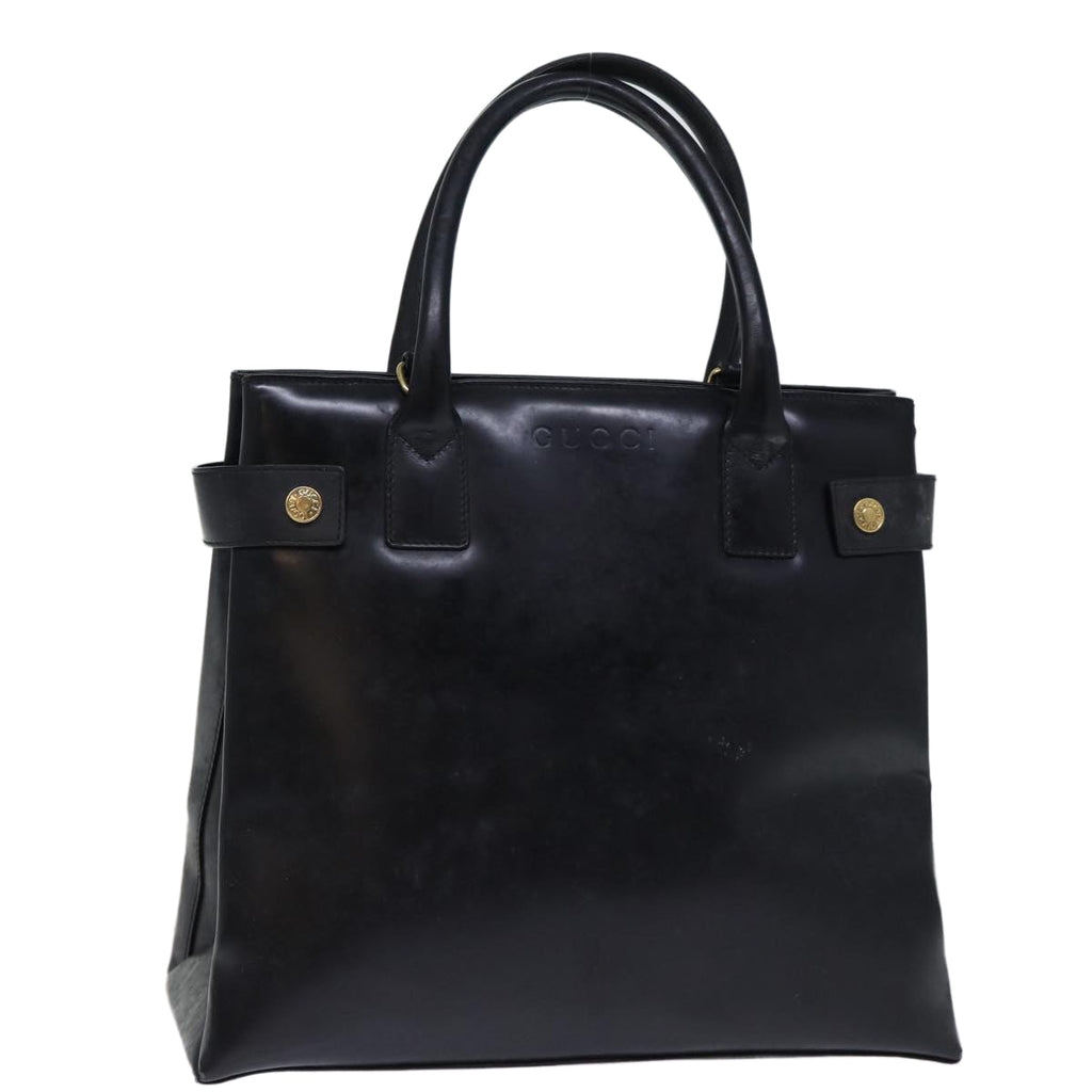 GUCCI Hand Bag Patent leather Black 000 2404 0503 bs13830