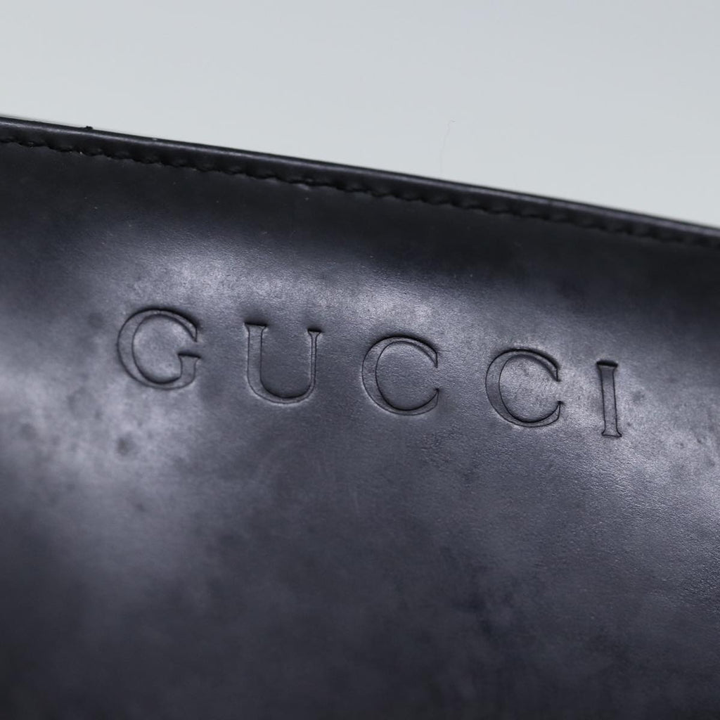 GUCCI Hand Bag Patent leather Black 000 2404 0503 bs13830