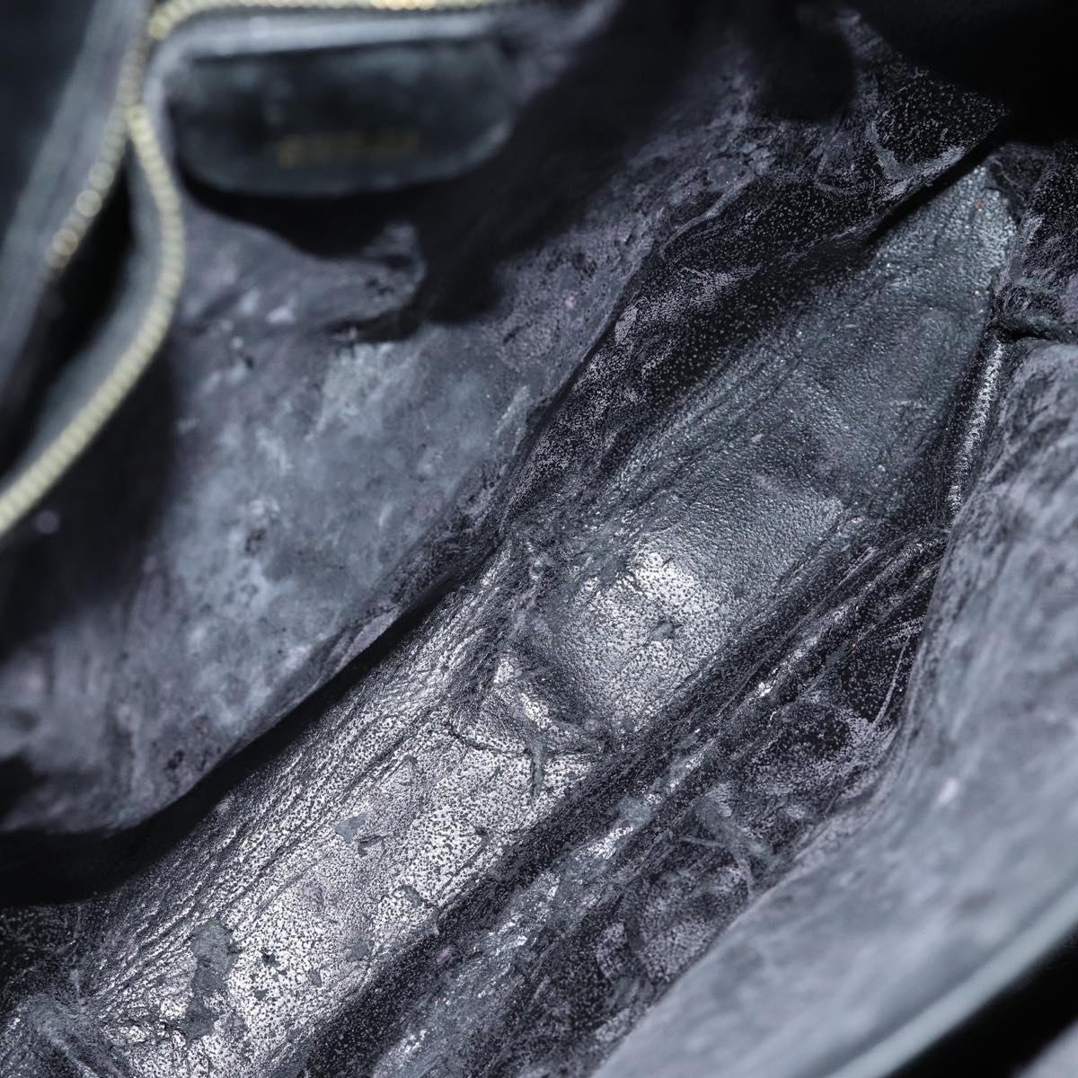GUCCI Hand Bag Patent leather Black 000 2404 0503 bs13830