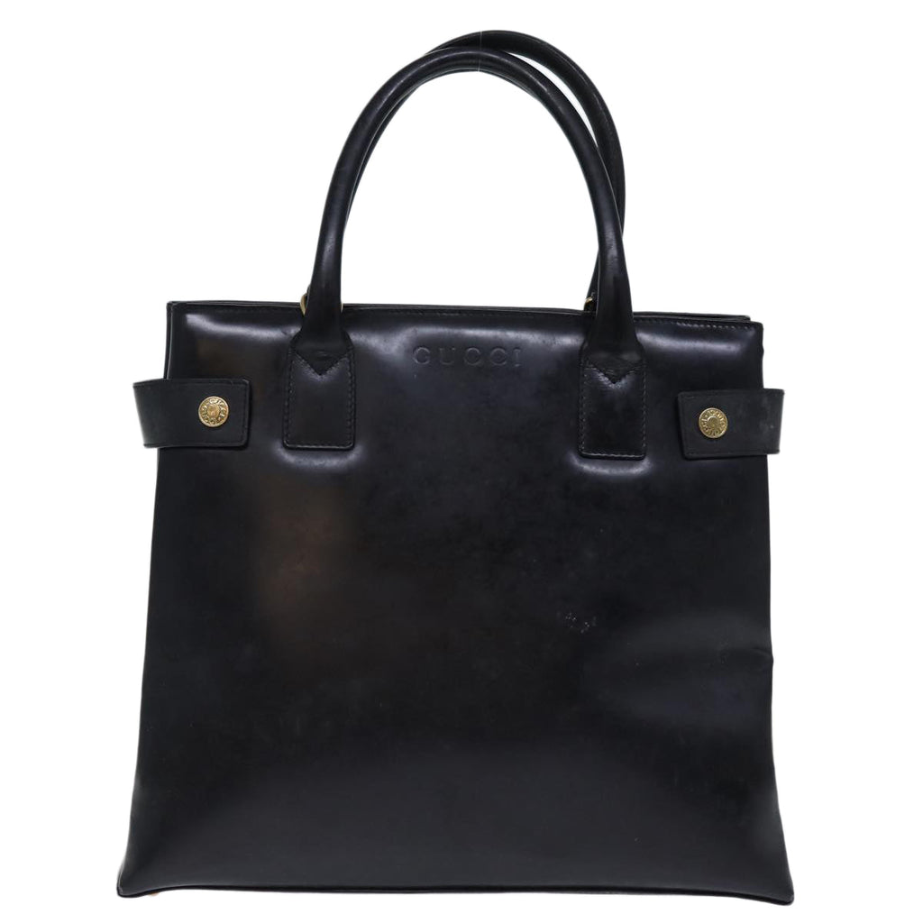GUCCI Hand Bag Patent leather Black 000 2404 0503 bs13830