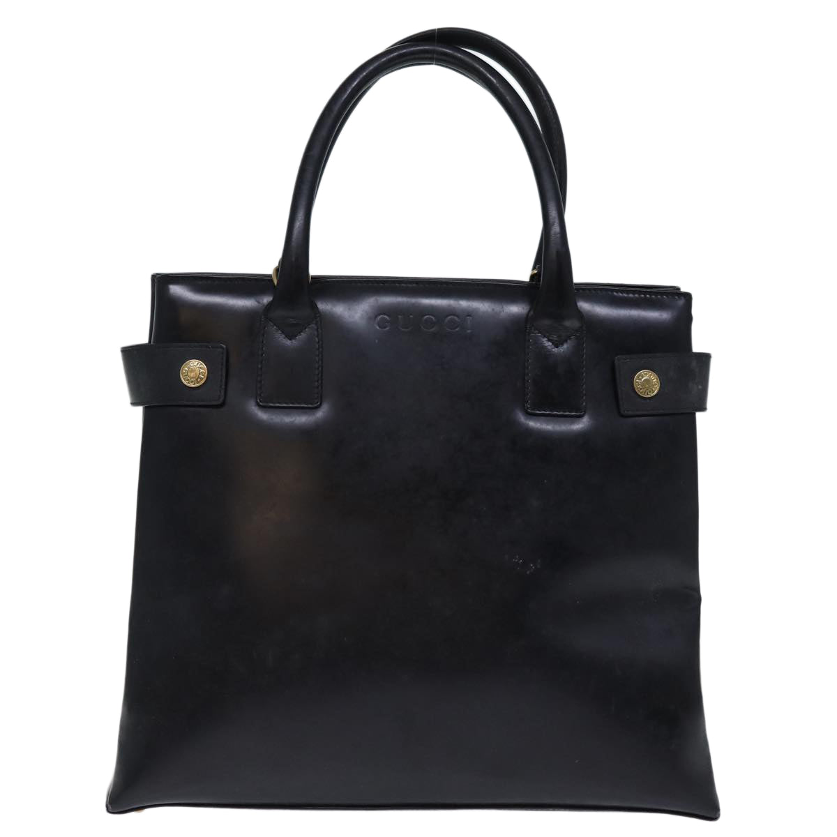 GUCCI Hand Bag Patent leather Black 000 2404 0503 bs13830