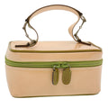 GUCCI Vanity Cosmetic Pouch Enamel Beige 032 1669 0141 bs13940