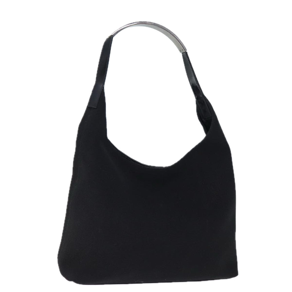 GUCCI Shoulder Bag Canvas Black 001 3297 bs14022