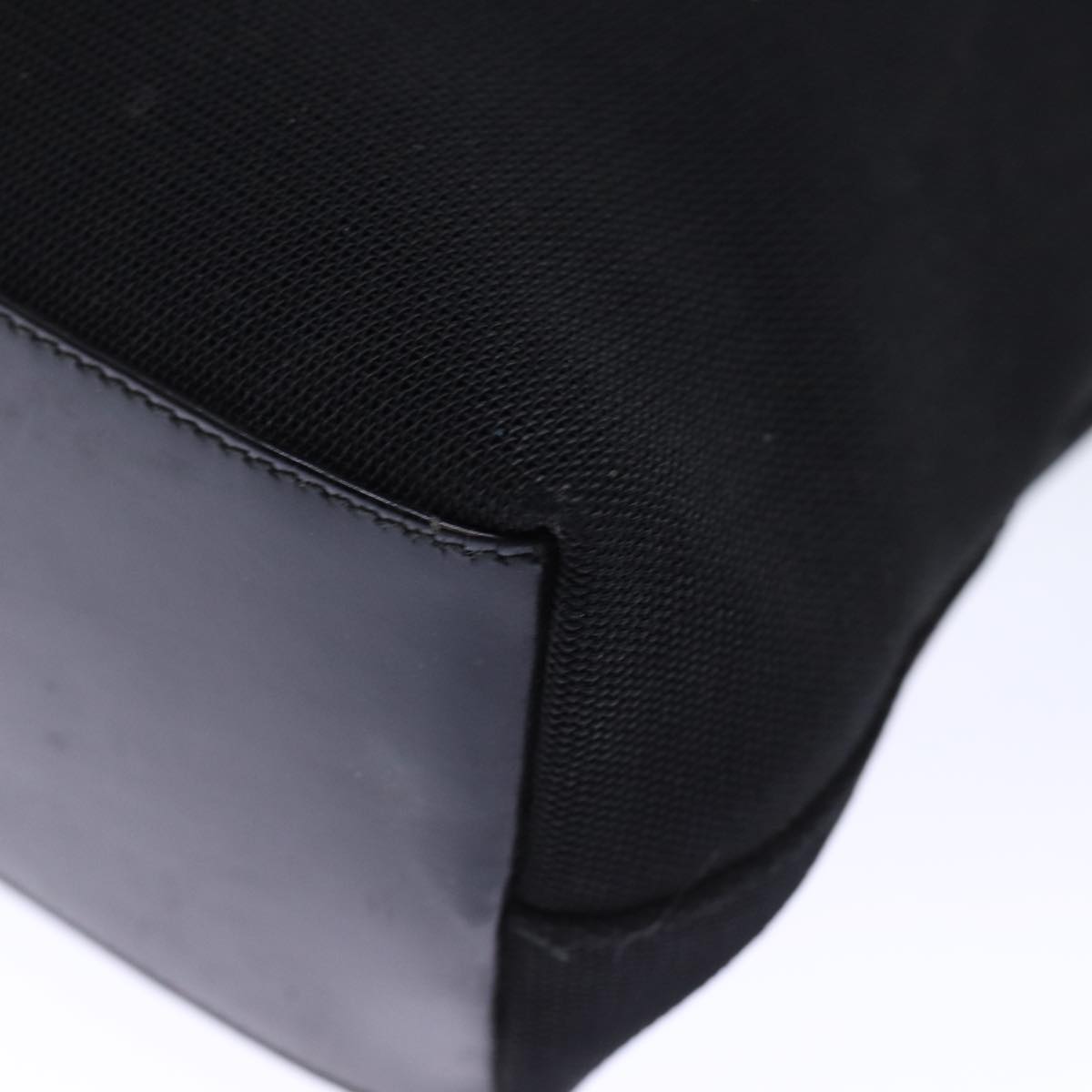 GUCCI Shoulder Bag Canvas Black 001 3297 bs14022