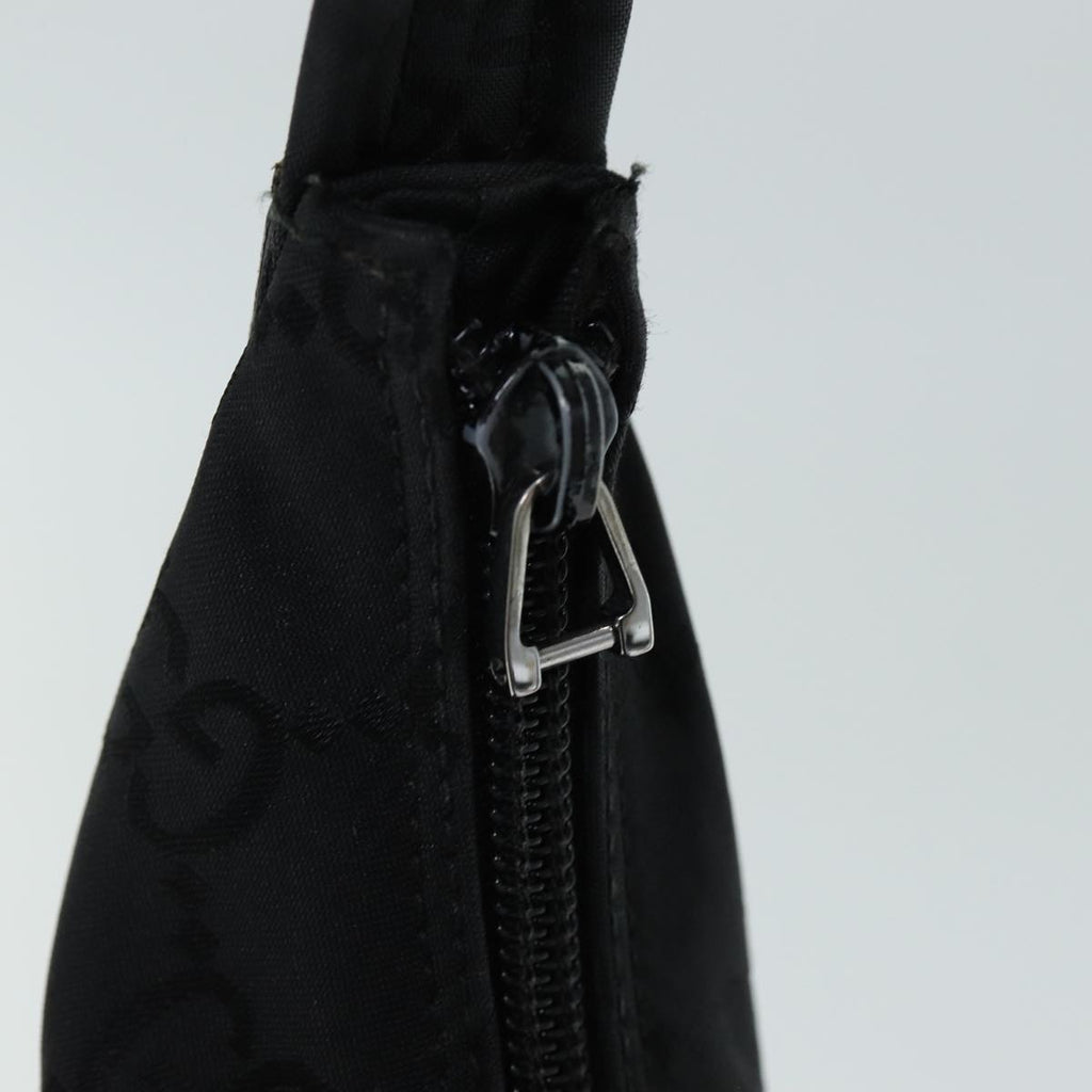 GUCCI GG Canvas Shoulder Bag Black 001 3380 bs14042