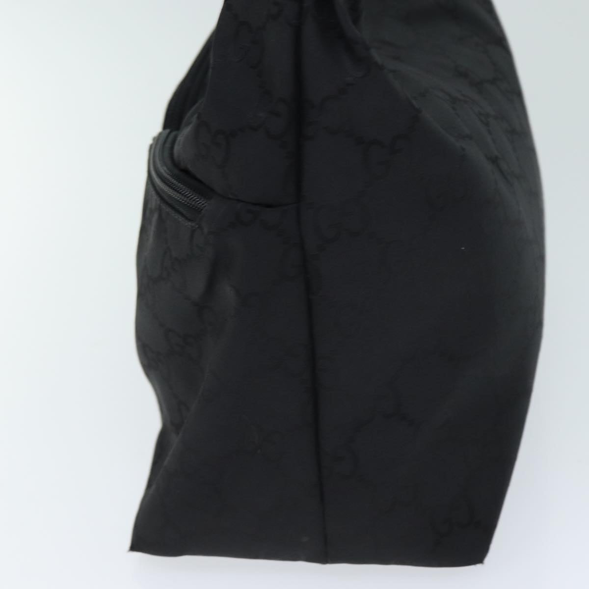 GUCCI GG Canvas Shoulder Bag Black 001 3380 bs14042