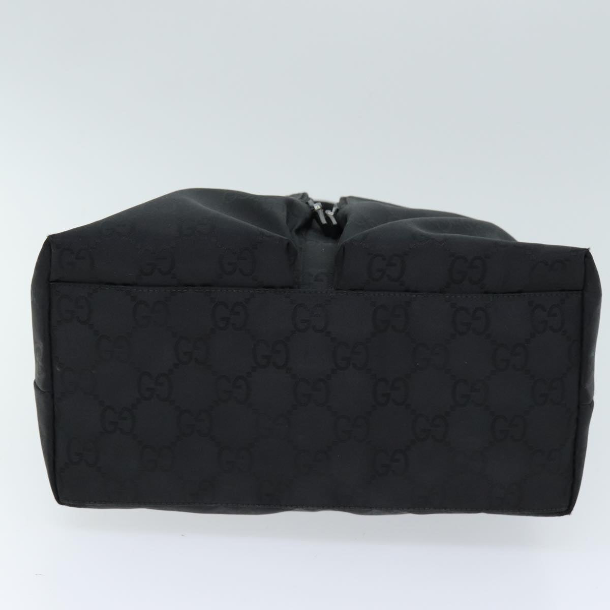 GUCCI GG Canvas Shoulder Bag Black 001 3380 bs14042