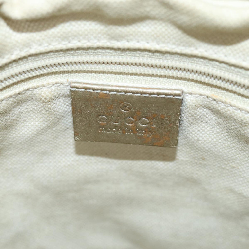 GUCCI GG Canvas Hand Bag 2way Beige 247902 bs14043