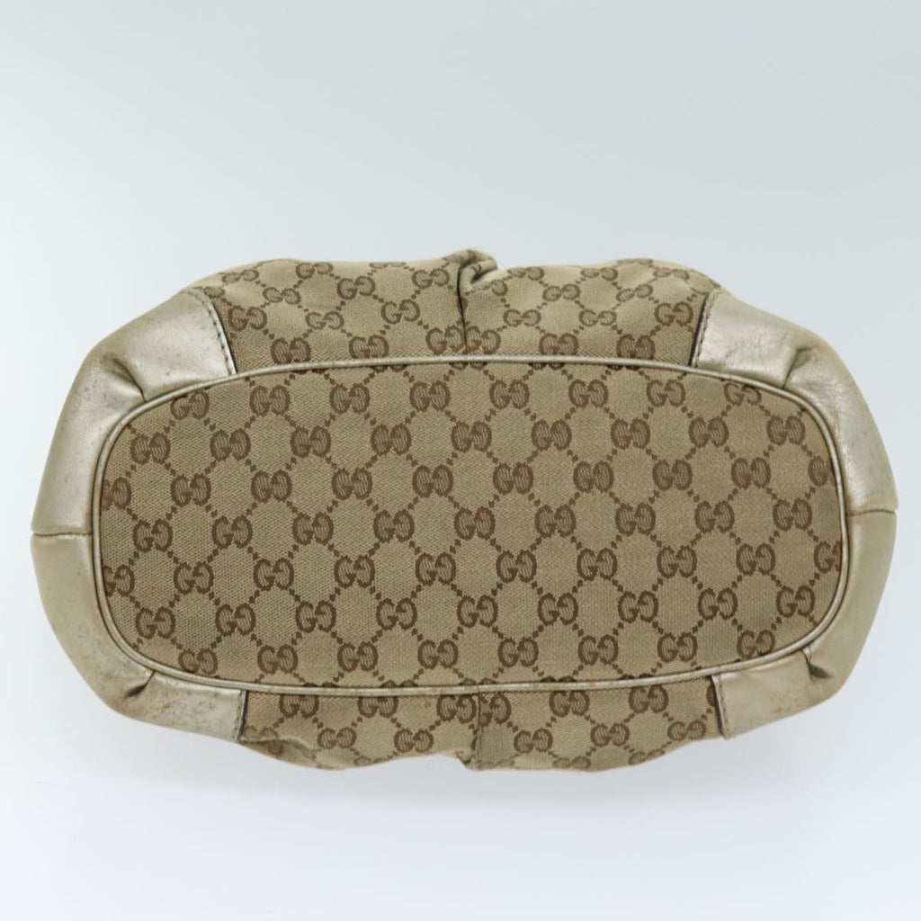 GUCCI GG Canvas Hand Bag 2way Beige 247902 bs14043