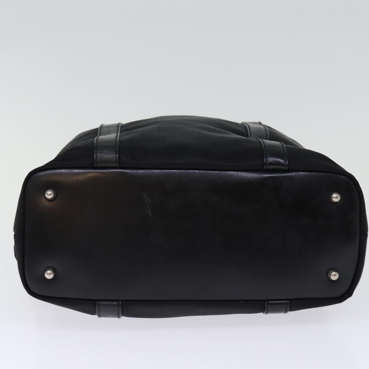 GUCCI Bamboo Hand Bag Nylon Black 000 3754 0508 bs14134