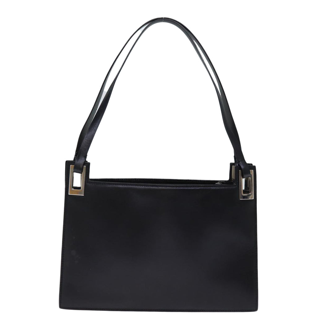 GUCCI Shoulder Bag Leather Black 001 3067 2634 bs14191